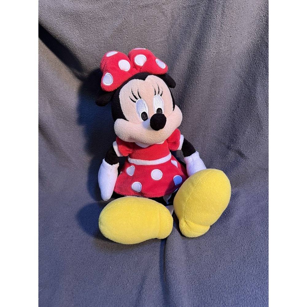 Disney Minnie Mouse Plush (Red),‎ Mickey and Friends Pre-Owned